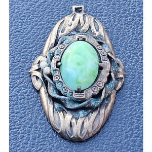 CHINESE INFLUENCE ART NOUVEAU pendant W12